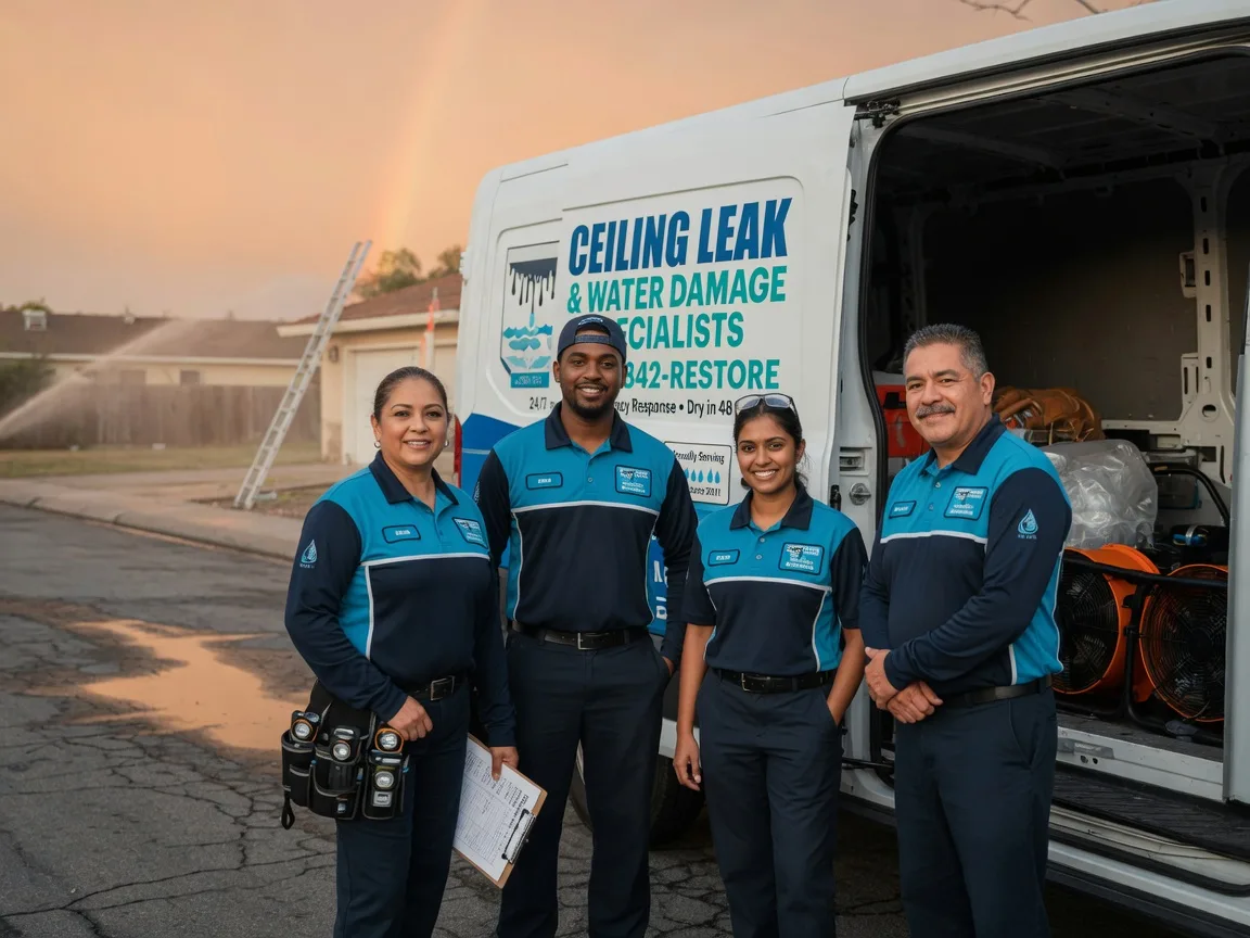 Ceiling Leak Cleanup company in Gap, PA